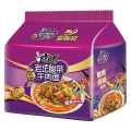 5连包117g康师傅老坛酸菜牛肉方便面