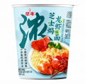 77g华丰芝士焗龙虾味杯面方便面#