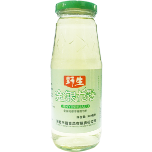 2303下架340ml千秋雨野生金银花露凉茶饮料#